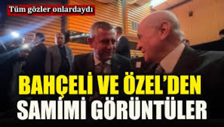 Özgür Özel ile Devlet Bahçeli